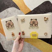 创意宝宝卡通出生证明保护皮套可爱新生儿疫苗本预防接种证收纳套