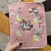 新款 孕妈产检收纳册孕期b超资料册马宝宝a4a5活页档案拉链孕妇包