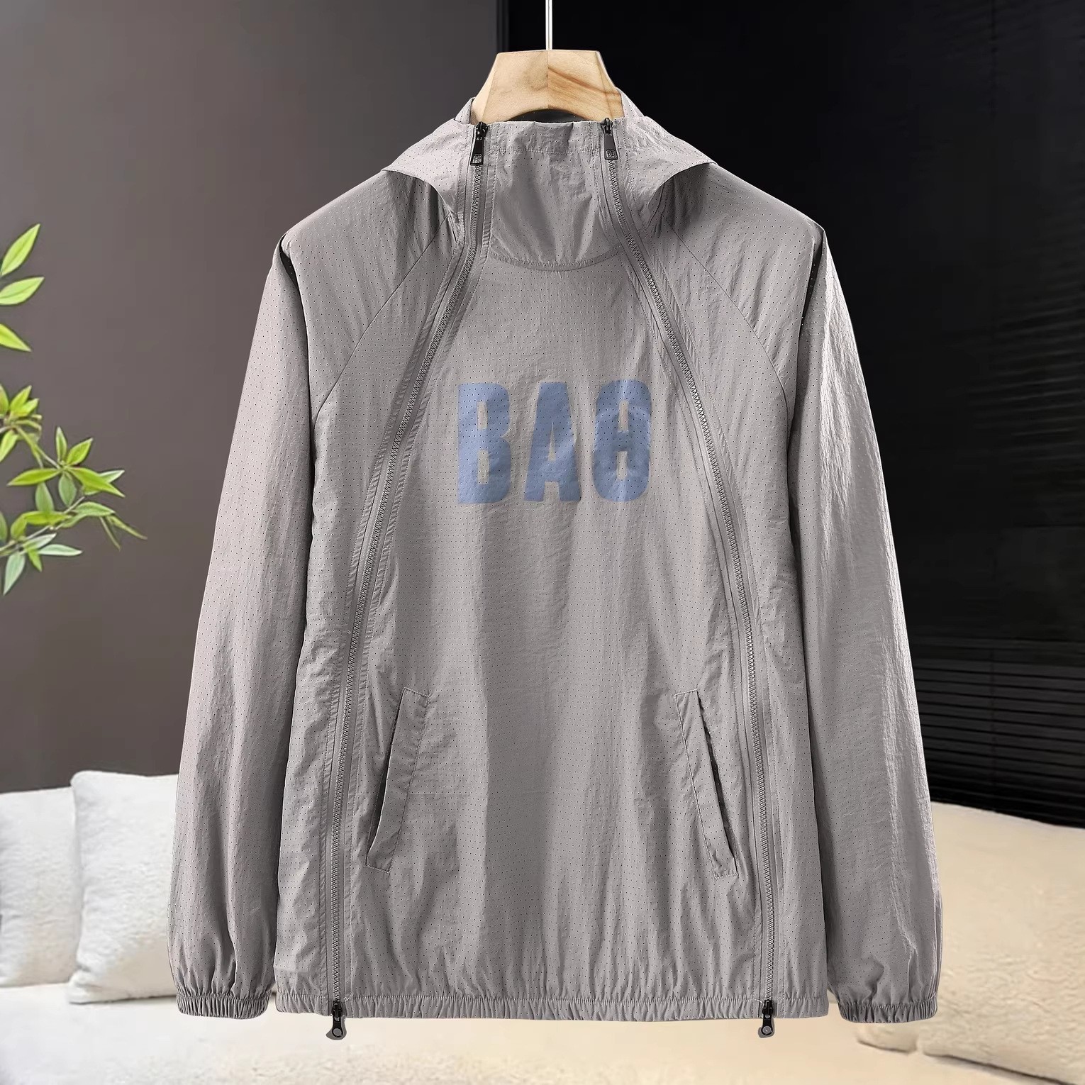 超大号胖子肥佬户外防晒衣通勤服