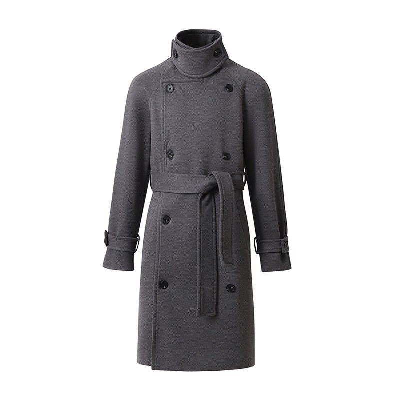 特大码高级感加肥加大宽松过膝羊毛大衣防风保暖毛呢外套男女秋冬,男装,毛呢大衣,淘宝优惠券,粉丝福利购,淘宝优惠卷