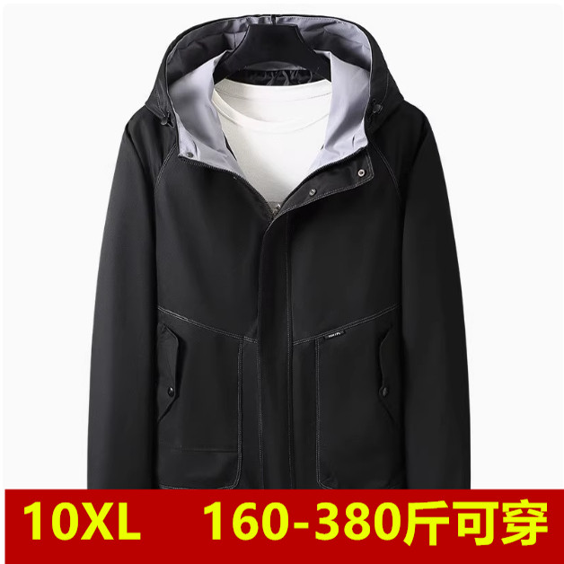 工装夹克外套宽松330斤290斤380