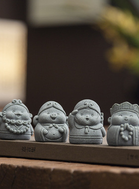 中国风西游记师徒四人桌面摆件