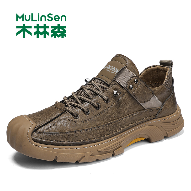 木林森耐磨一脚蹬运动休闲鞋子