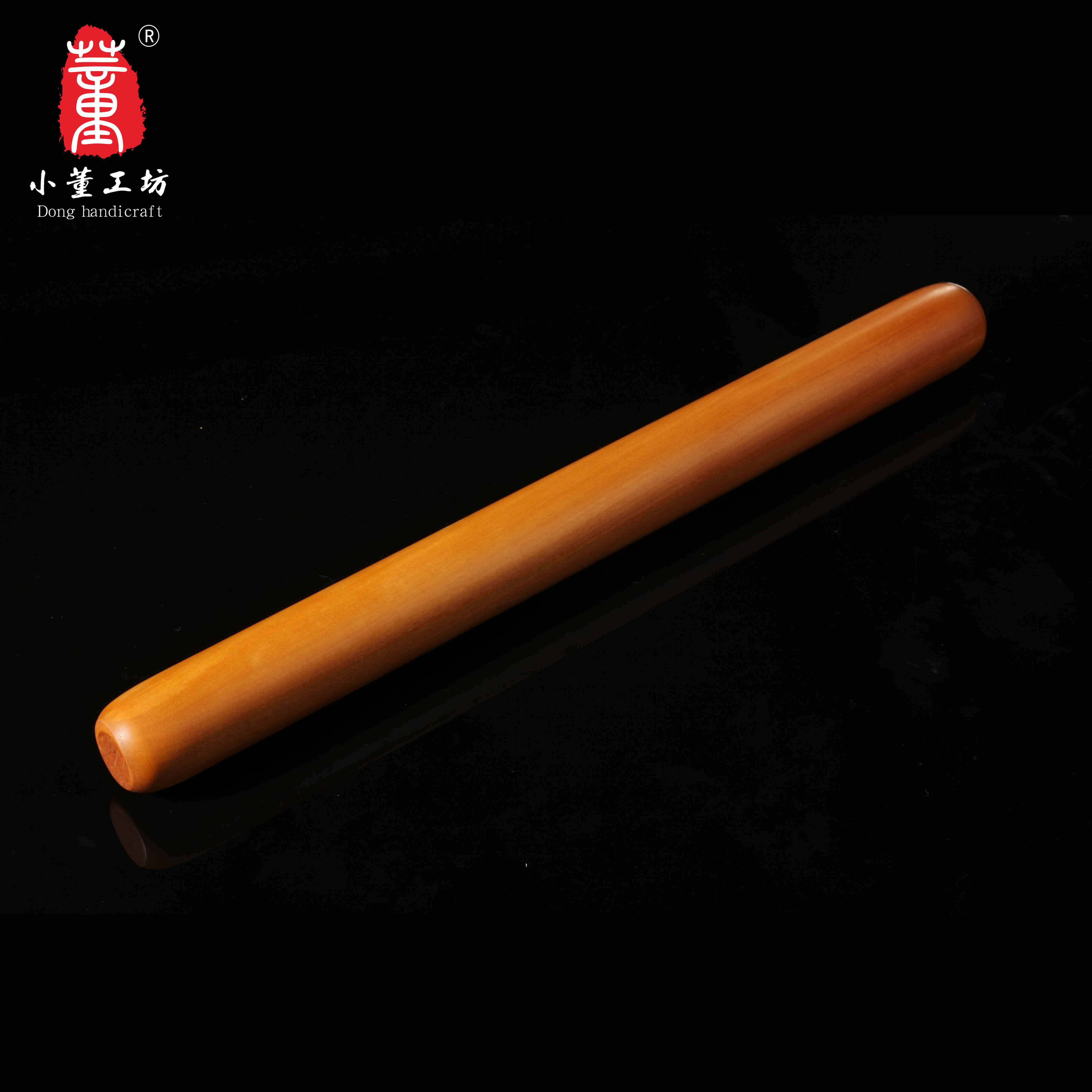 枣木擀面杖实木擀面棍全红心枣木大码大号赶面杖滚轴烘焙50CM包邮
