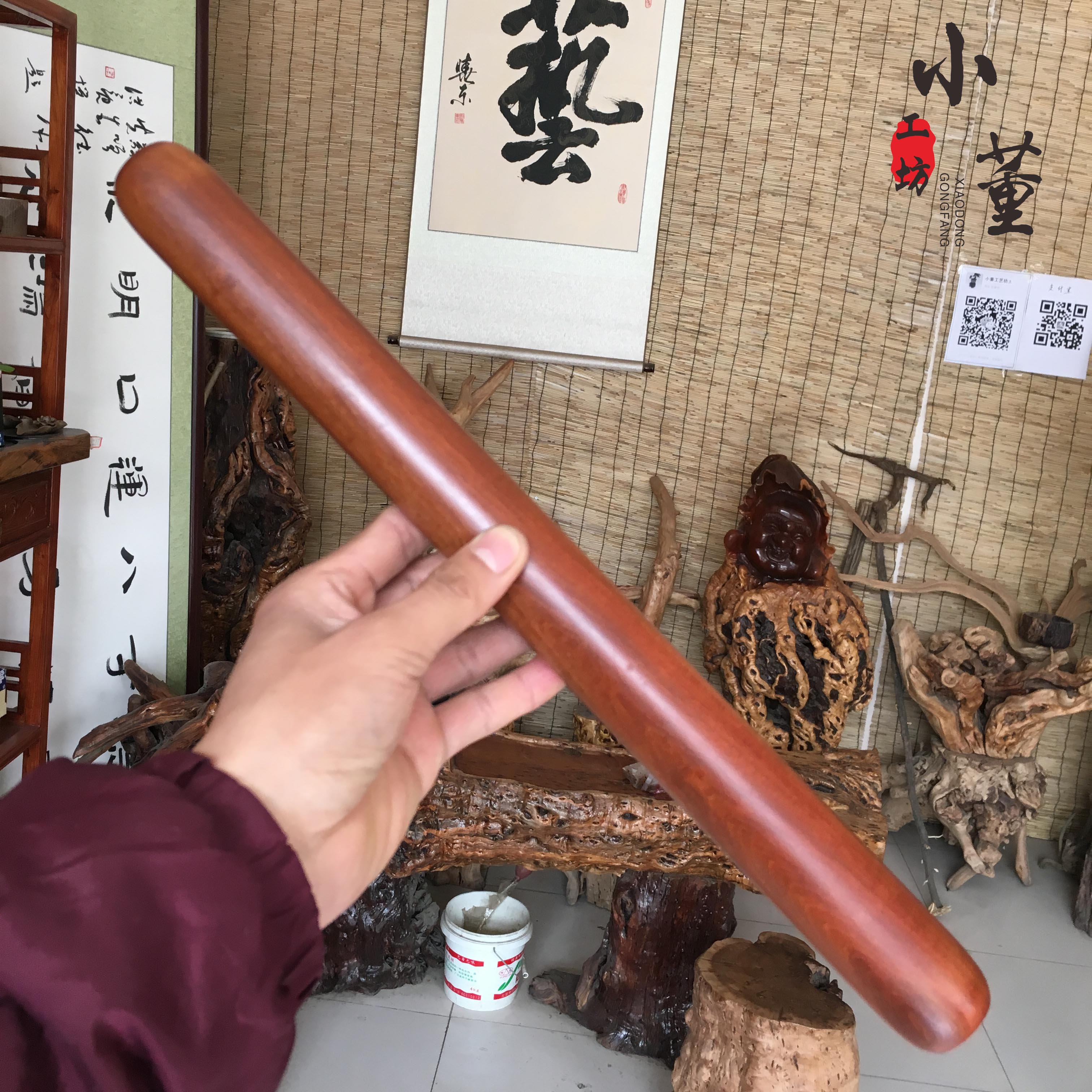 枣木全红心擀面杖老房中号实木