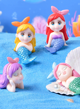 卡通发卡PVC公仔儿童过家家玩具