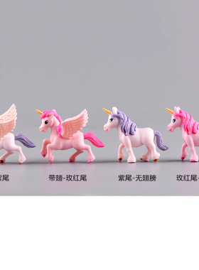 可爱动物PVC玩偶儿童过家家玩具