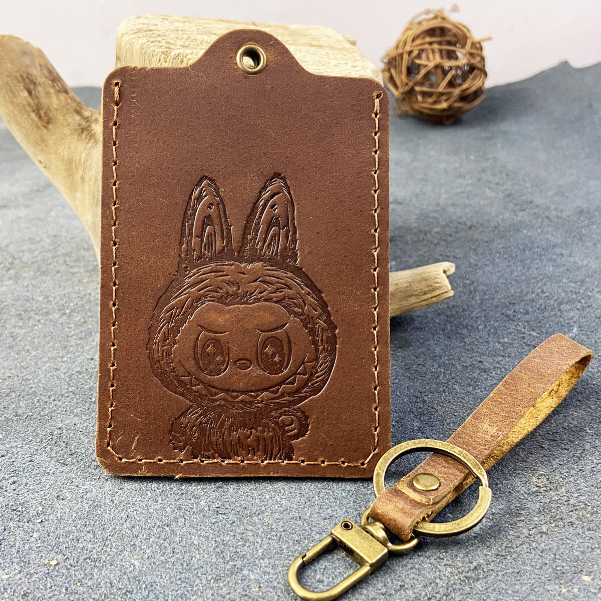 真皮卡套疯马皮保护卡包