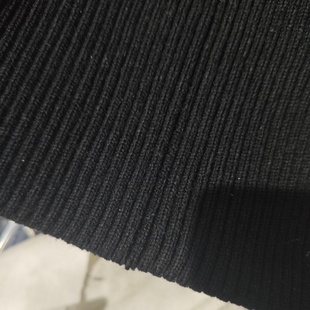 加厚下摆螺纹辅料羽绒服棉衣袖 脚口接边加长 口领口罗纹布料松紧裤