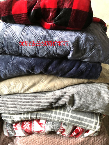 手工睡衣面料7元1斤毛绒布