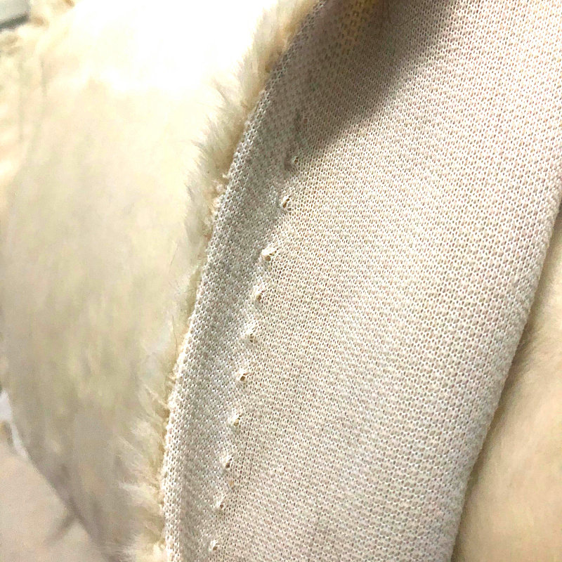 仿真含毛DIY手工玩偶布偶 泰迪熊布料 关节熊 滑顺兔毛绒质感布