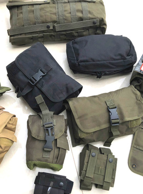 出口战术迷彩眼镜包抗压MIL-SPEC太阳眼镜墨镜盒子腰封附件包