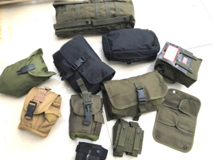 出口战术迷彩眼镜包抗压MIL SPEC太阳眼镜墨镜盒子腰封附件包