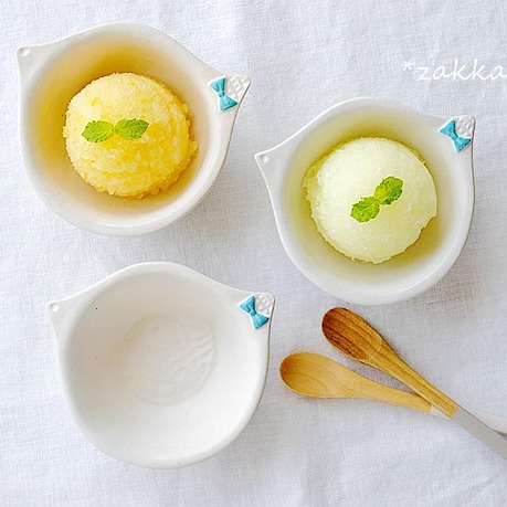 【现货】益子烧 日本ZAKKA 复古森女风作家款小鸟粗陶碗 餐具