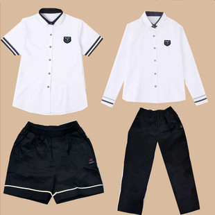 南宁市统一校服初中高中生白衬衫正装制服