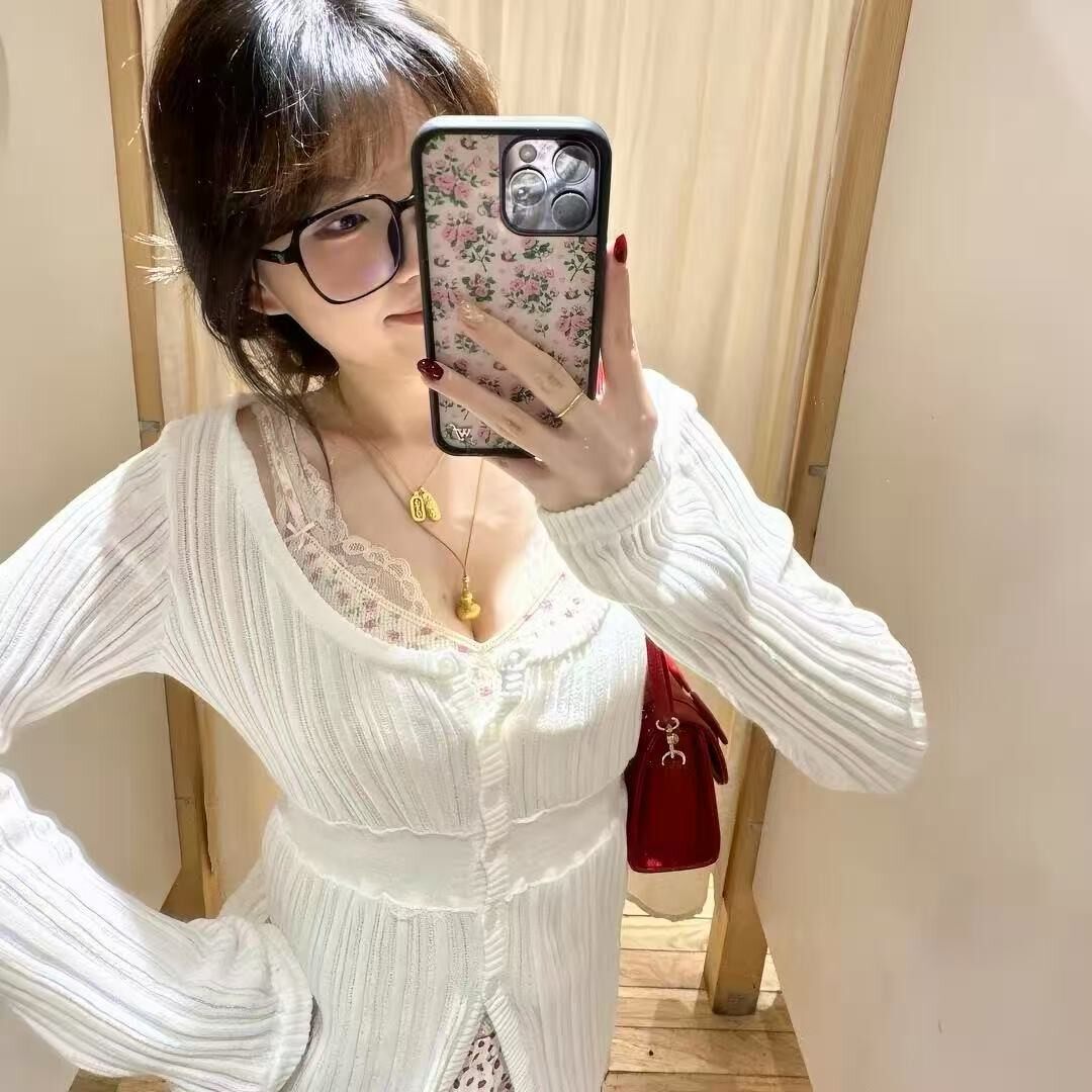 小海鸥收腰针织开衫04