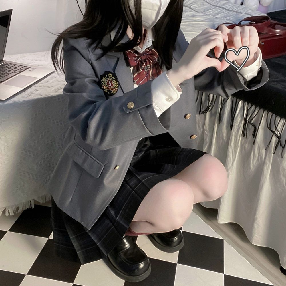 【麻原高校】猫腻JK社原创jk制服正版西装学生外套学院供西服套装