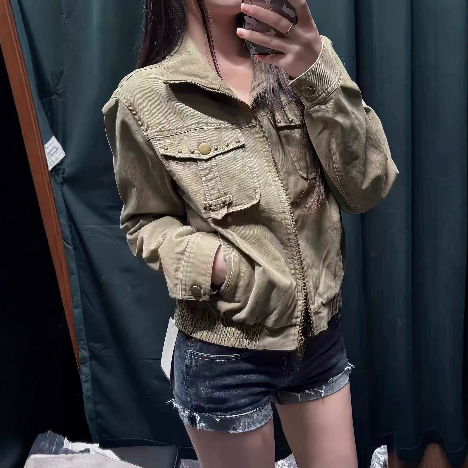 小海鸥复古工装夹克51