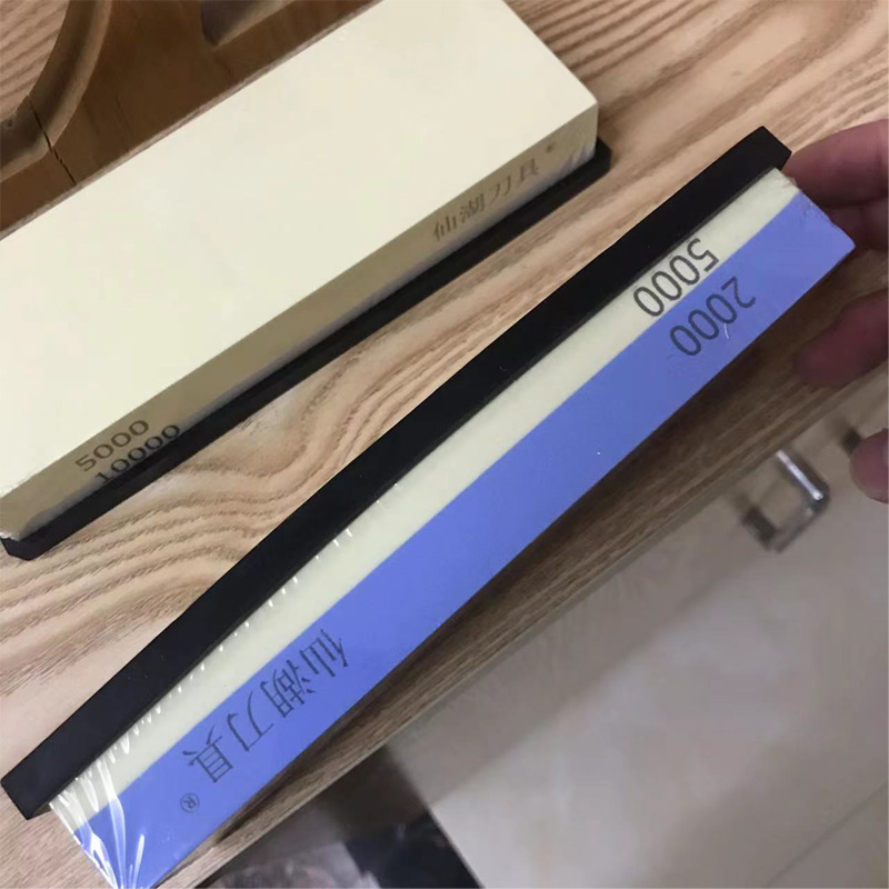 广西仙湖刀具磨刀吹毛断发2000目10000目磨刀石家用白玉厨师专i.