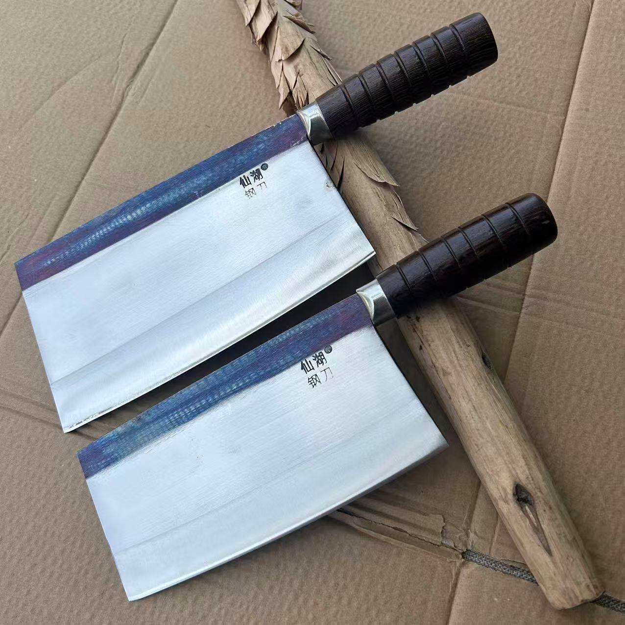 纯手工锻打超薄锋利广西仙湖刀具