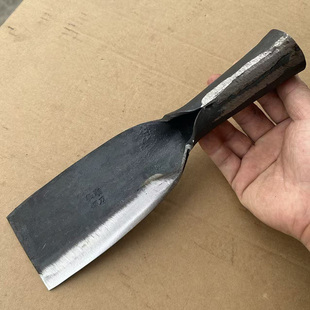 精品仙湖刀具弹簧钢手工锻打镰刀平头柴刀户外刀砍树砍竹子砍椰子