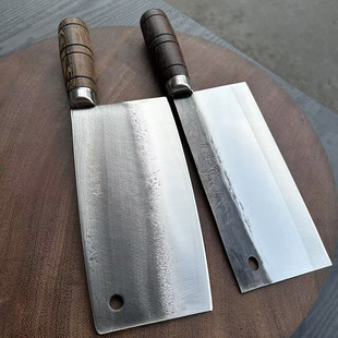 广西仙湖吹毛断发高洛钢锻打超薄切片刀厨师家用菜刀鱼生刀斩切刀