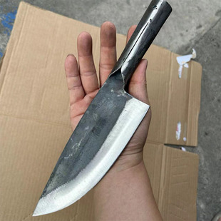 耐用好磨汽车钢板老式铁打剔骨刀猪肉刀杀猪专用分割剃肉屠夫卖肉