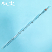昌元 50mL实验室玻璃移液管高硼硅玻璃 包过检0.1mL 刻度吸管 A级