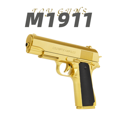 M1911儿童玩具枪专用水晶枪水手动上膛射程精准玩具水男孩软弹枪