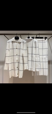 GIADA 迦达意大利专柜正品代购 秋冬款针织套装外套