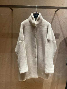 意大利代购GIADA迦达专柜正品2024秋冬新款羊绒泰迪大衣