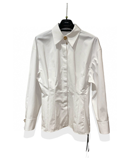 法式 24年勿忘我春秋款 气质纯棉白衬衣 GIADA专柜正品 意大利代购