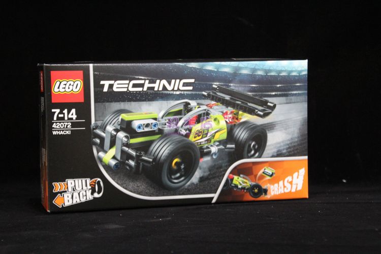 乐高积木lego 42072 儿童益智拼装玩具回力车 高速赛车旋风冲击