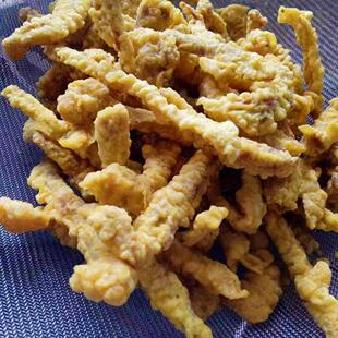 贵州特产遵义凤冈农家纯手工自制现炸土猪酥肉五花肉250g