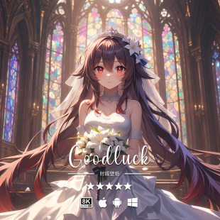 原神二次元 游戏动漫手机平板电脑桌面高清壁纸 胡桃 8K壁纸