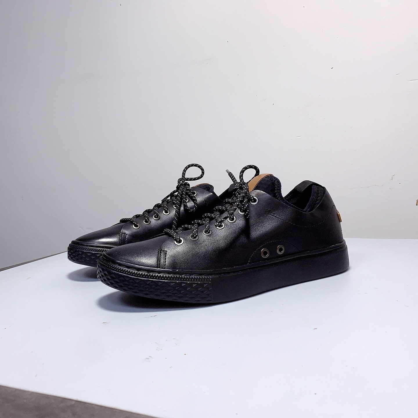 休闲男鞋日常百搭黑武士