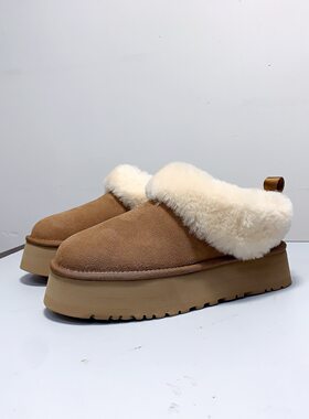 羊毛棉鞋雪地靴冬季厚底