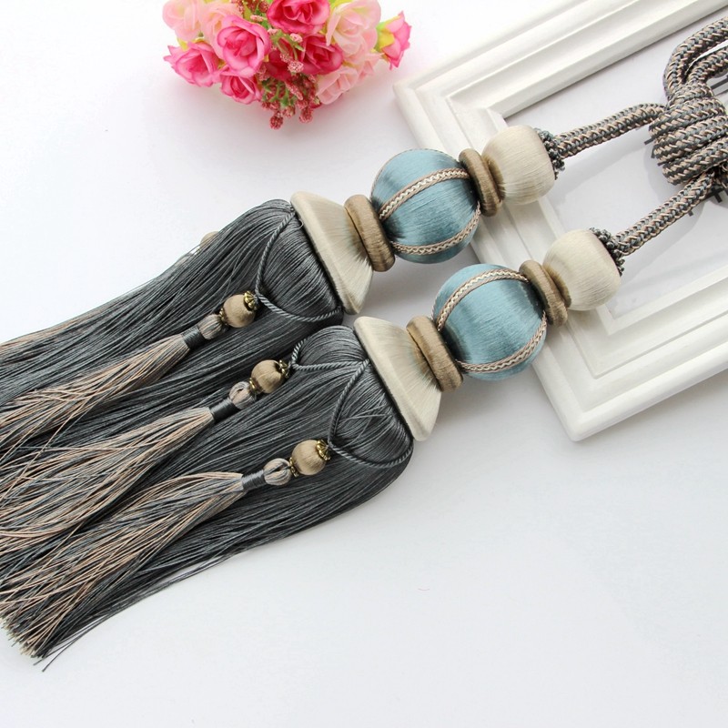 [一对装]高档窗帘挂球双球流苏欧式窗帘绑带别墅婚庆展厅会所大气在类目 居家布艺, 窗帘门帘及配件, 辅料配件, 挂钩/挂球中 - 来自Buy2taobao.com提供专业的淘宝代购服务