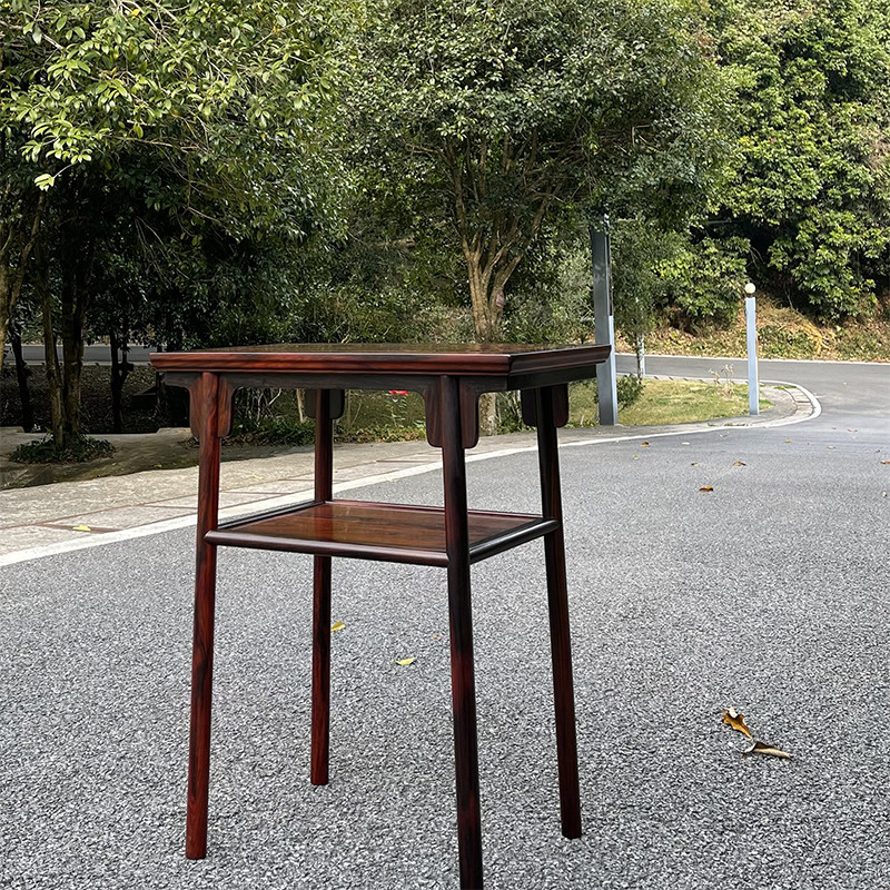 铁力藏收藏级交趾黄檀平头案