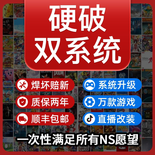 Switch硬破双系统国行维修服务