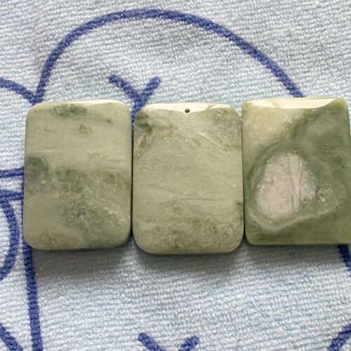 天然正品西安蓝田玉平安无事牌
