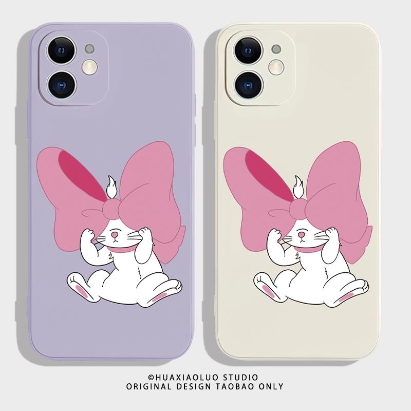 玛丽猫~可爱蝴蝶结iPhone15苹果14promax华为mate50/p60小米13新款12适用oppoA96荣耀magic5一加11女生手机壳