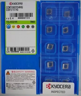 京瓷进口数控刀具CCMT060202HQ TN60 CCMT060204HQ TN60陶瓷刀粒
