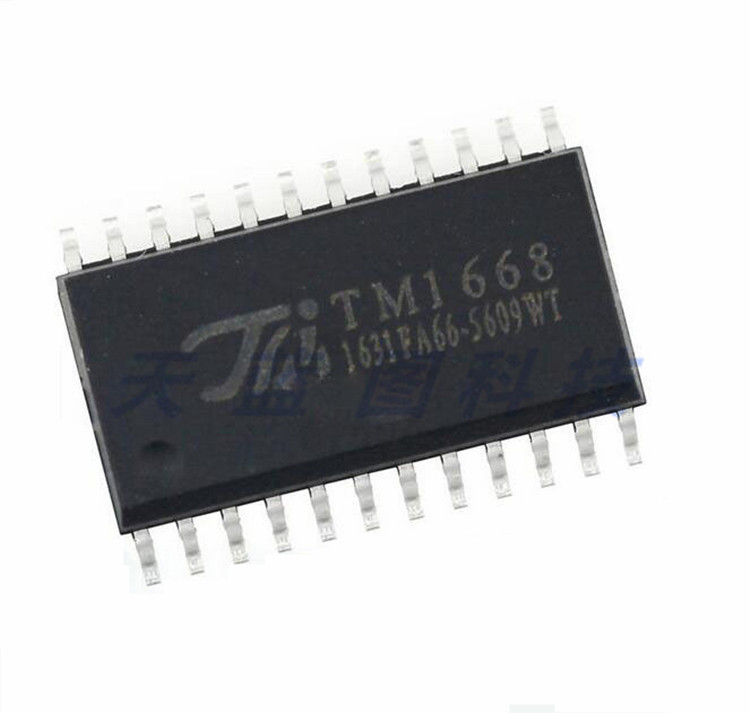 全新原装TM1668 贴片SOP24 电磁炉显示板IC面板集成块 芯片