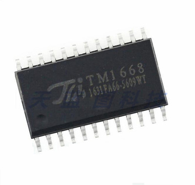 全新原装TM1668 贴片SOP24 电磁炉显示板IC面板集成块 芯片