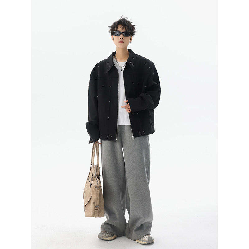 新款垫肩夹克外套数据款主推现货1408-JK5127-P95控108,男装夹克,四季星座1408（原星座1613）