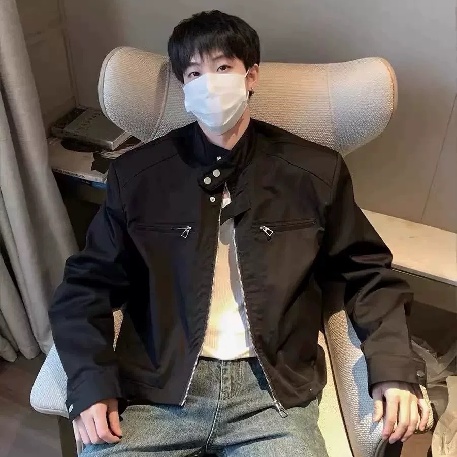 新款短款垫肩夹克1408-JK33-P70网图，男装夹克，四季星座1408（原星座1613）