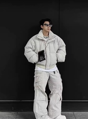 清仓特批80加厚软皮棉衣MY056-P80网图（白色码齐黑色少量现货）