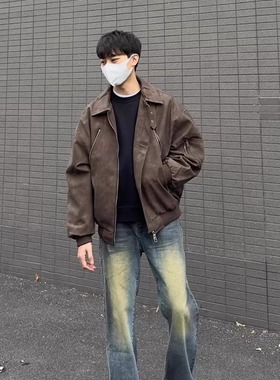 清仓款杭货品质皮衣常规款1408-HJ5703-P75网图）