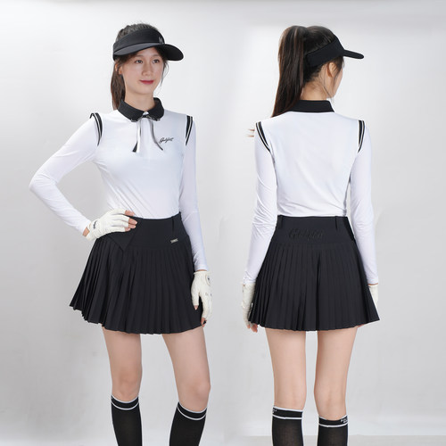 春夏女装长袖高尔夫女士冰丝长袖